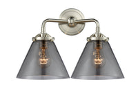 Nouveau Bath Vanity Light Cast Brass Finish