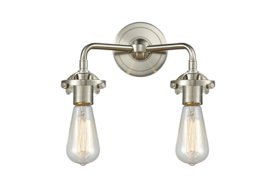 Nouveau Sconce Cast Brass 9 Inch