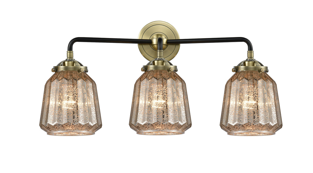 Chatham 24-Inch 3-Light Bath Vanity Light 9-Inch High