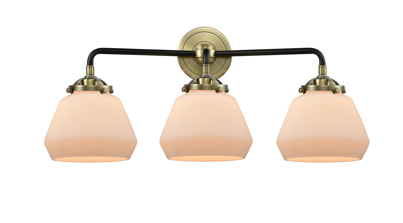 Nouveau Bath Vanity Light Cast Brass Steel