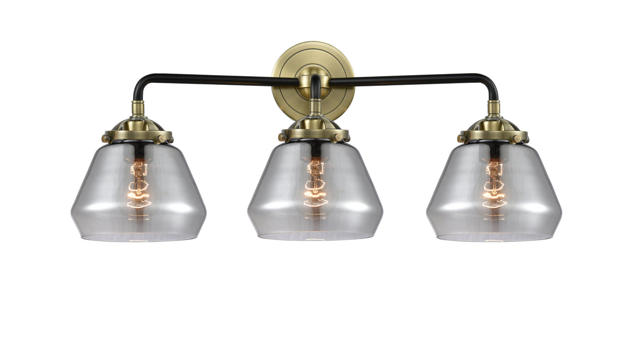 Fulton 25-Inch 3-Light Bath Vanity Light with LED Bulbs 8.5-Inch High