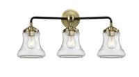 Nouveau Bath Vanity Light Cast Brass Finish