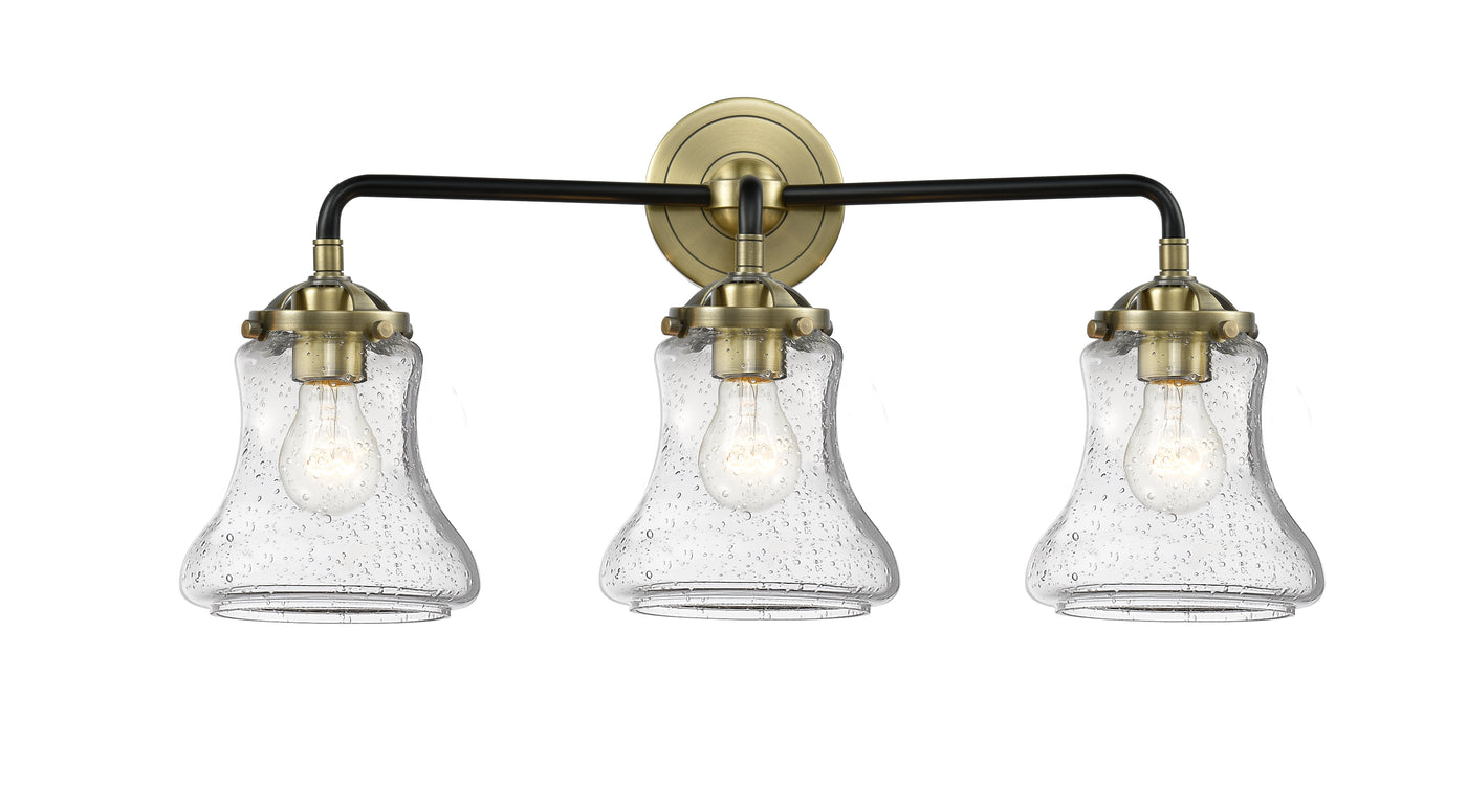 Nouveau Bath Vanity Light Cast Brass Finish