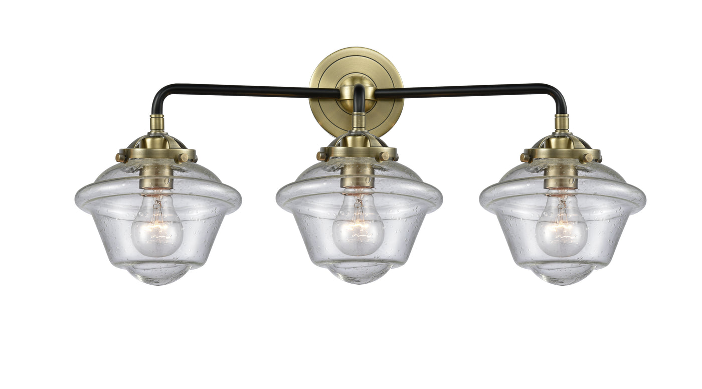 Nouveau Bath Vanity Light Cast Brass