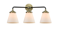 Nouveau Bath Vanity Light Cast Brass