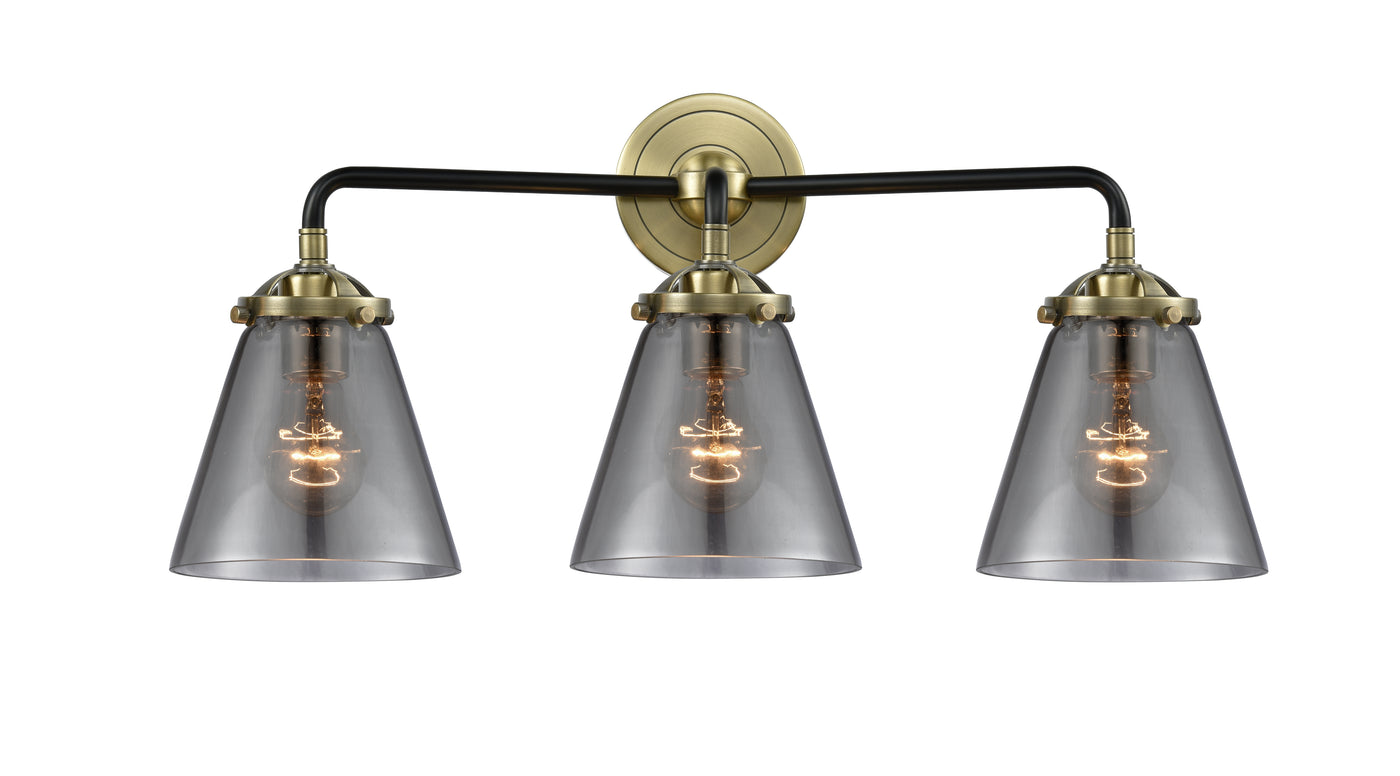 Nouveau Bath Vanity Light Cast Brass