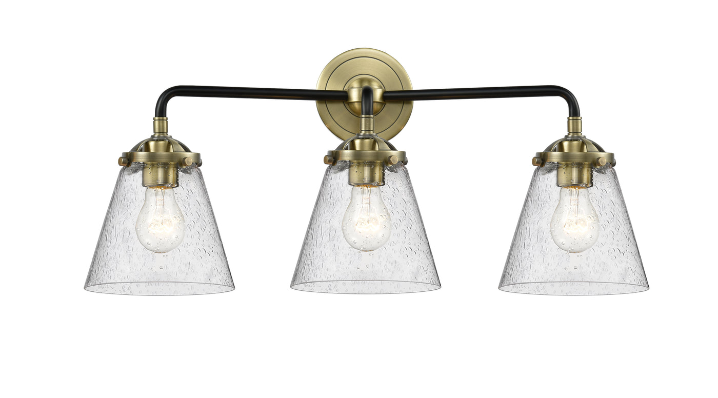 Nouveau Bath Vanity Light Cast Brass