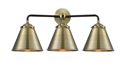 Nouveau Bath Vanity Light Cast Brass Steel