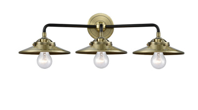 Nouveau Bath Vanity Light Cast Brass 26 Inch