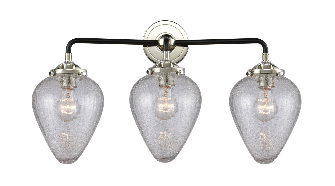 Nouveau Bath Vanity Light 24 Inch Brass
