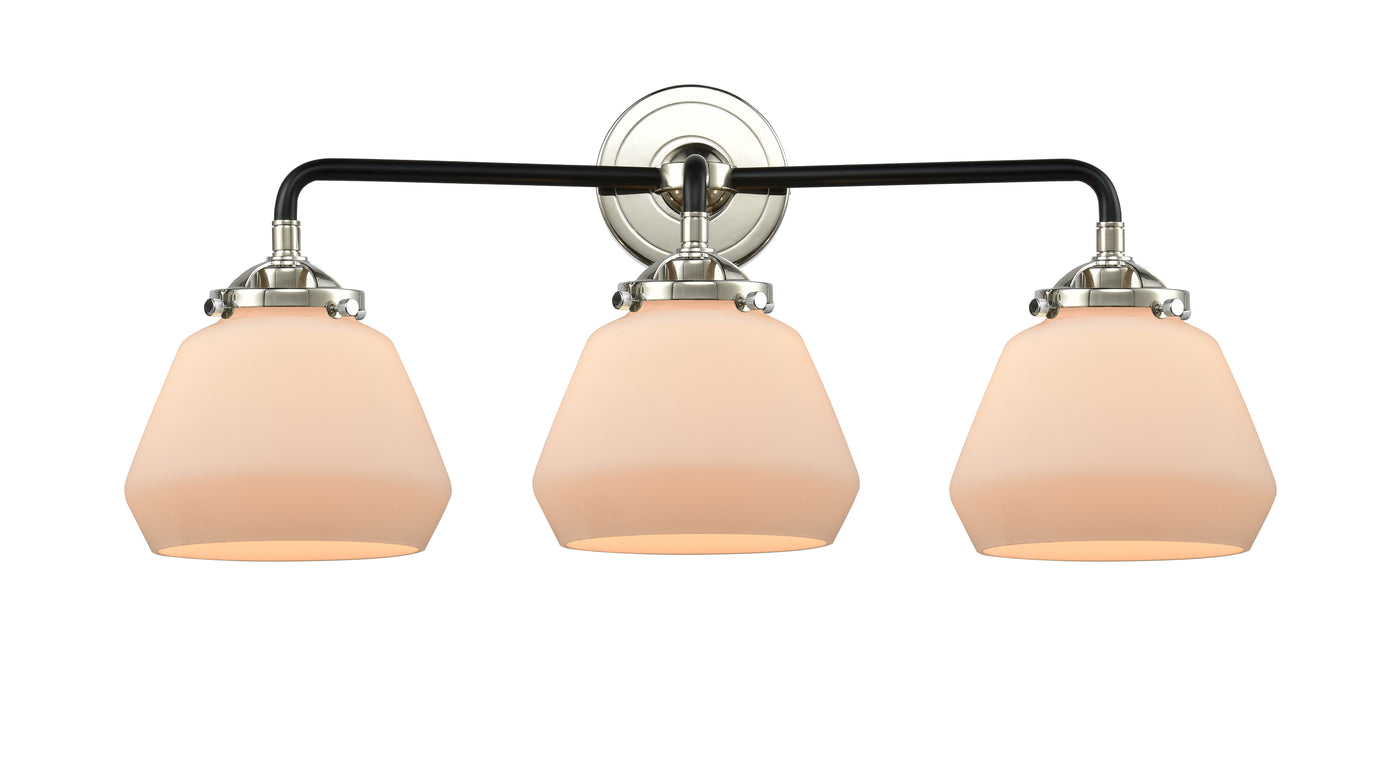 Nouveau Bath Vanity Light Cast Brass Steel