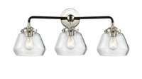 Nouveau Bath Vanity Light Cast Brass Finish