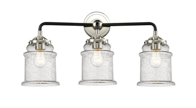 Nouveau Bath Vanity Light Cast Brass Glass