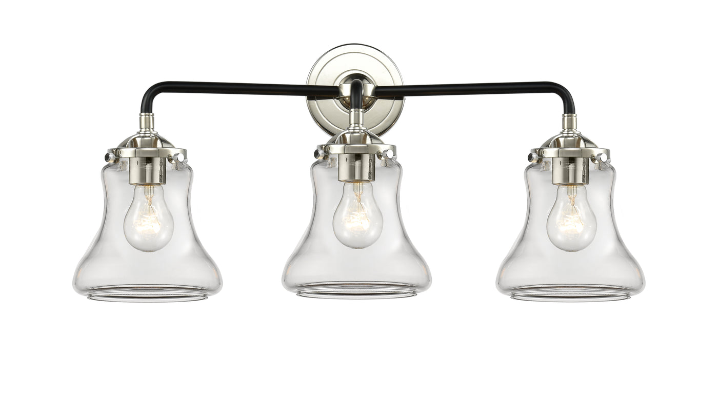 Nouveau Bath Vanity Light Cast Brass