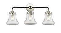 Nouveau Bath Vanity Light Cast Brass