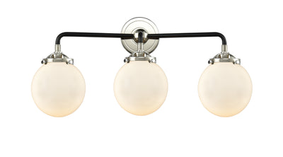 Nouveau Bath Vanity Light Cast Brass Steel