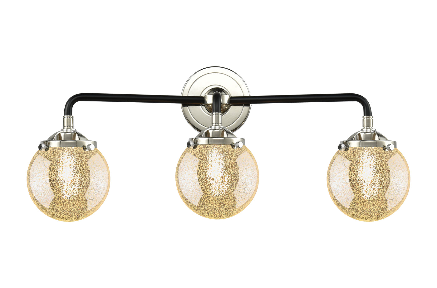 Nouveau Bath Vanity Light Cast Brass