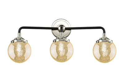 Nouveau Bath Vanity Light Cast Brass