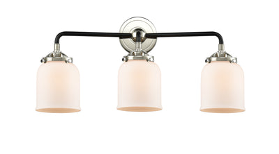 Nouveau Bath Vanity Light Cast Brass Steel