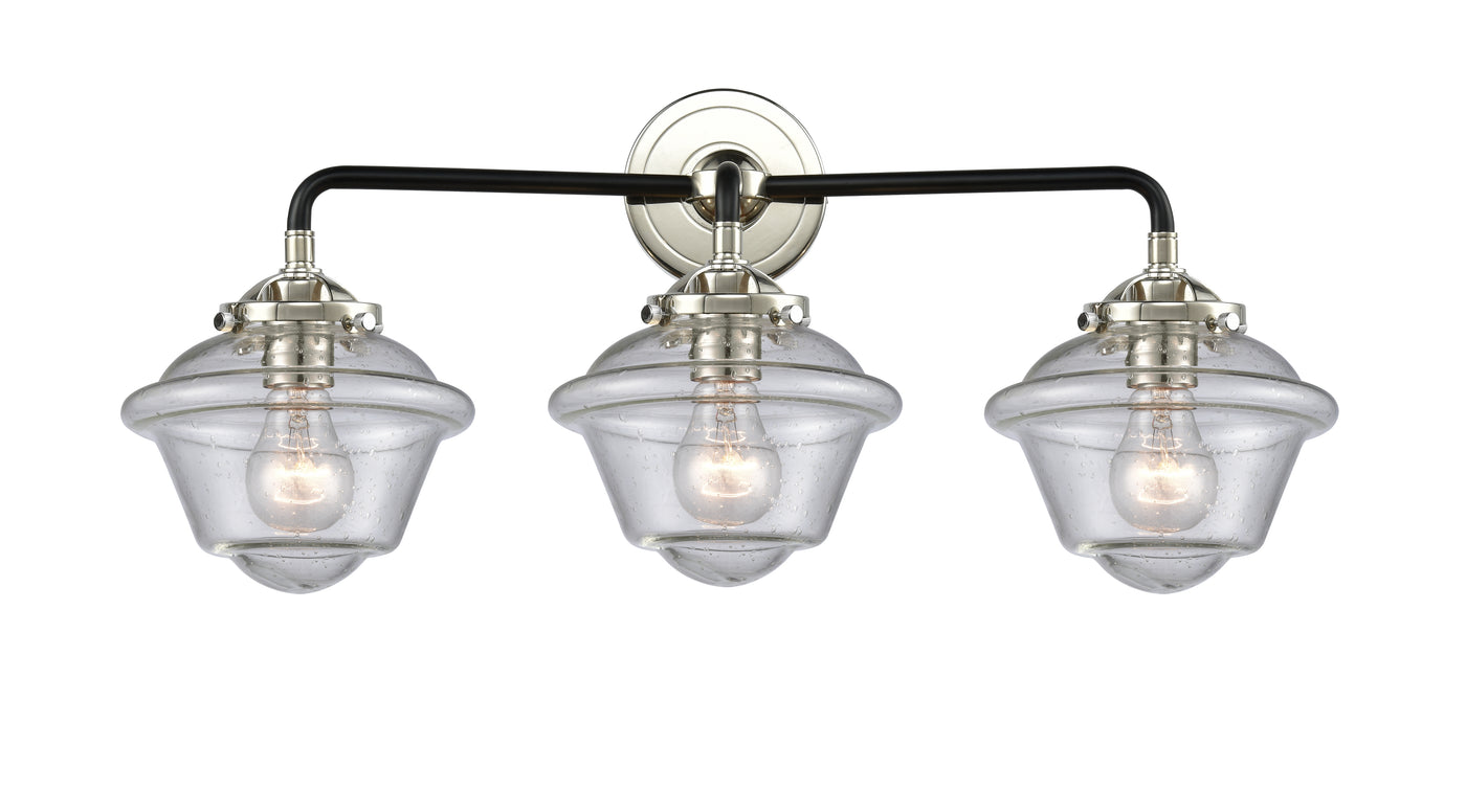 Nouveau Bath Vanity Light Cast Brass