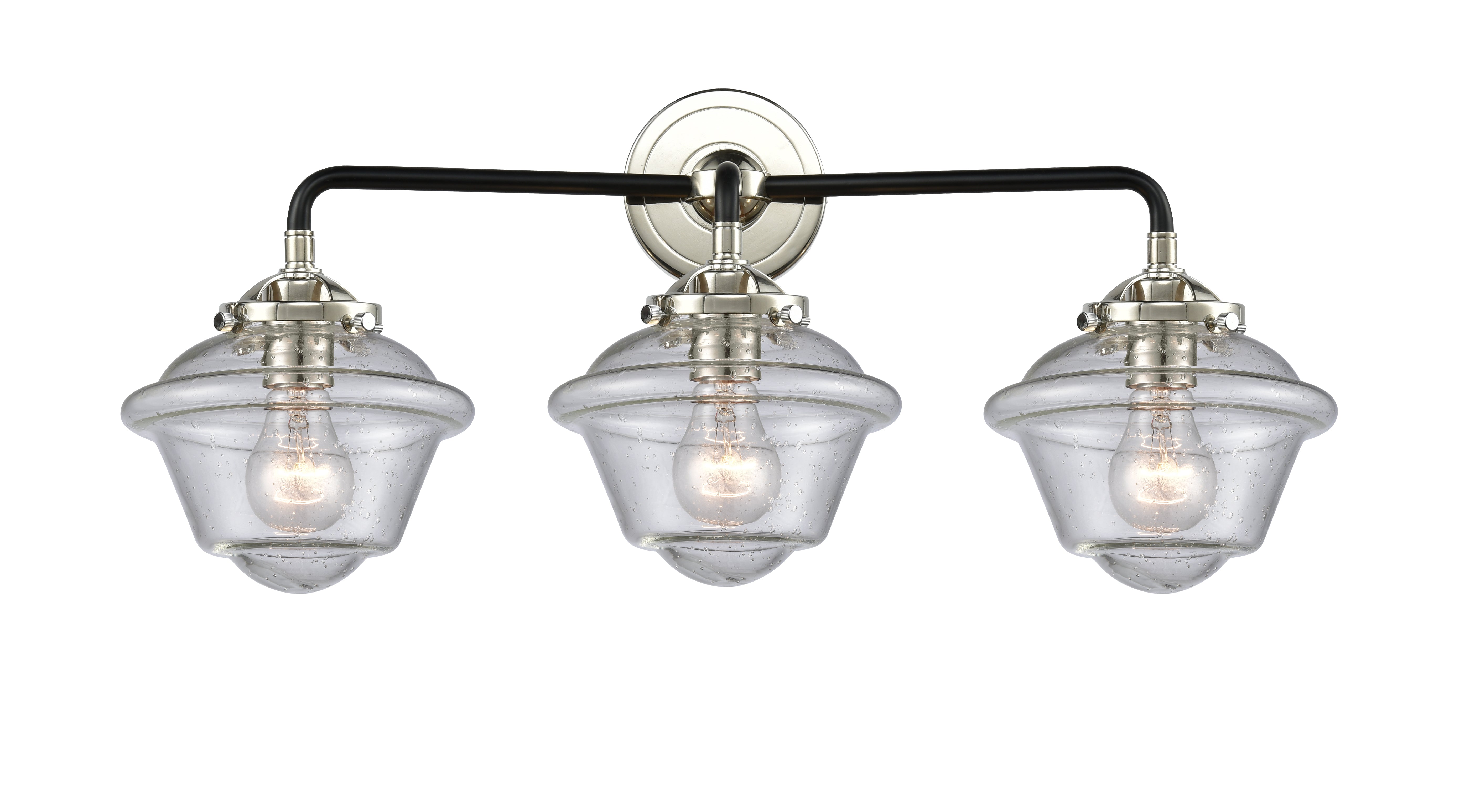 Nouveau Bath Vanity Light Cast Brass