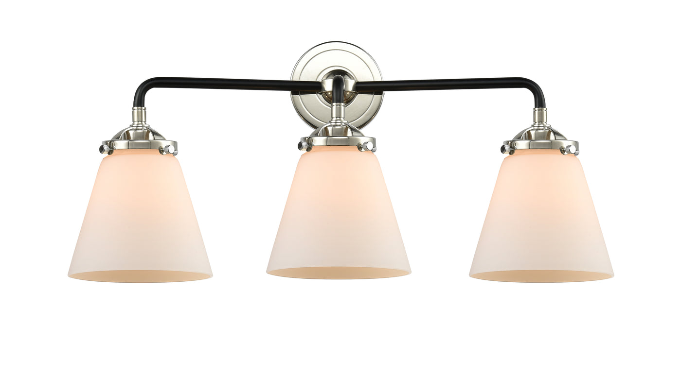 Nouveau Bath Vanity Light Cast Brass