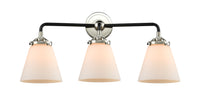 Nouveau Bath Vanity Light Cast Brass