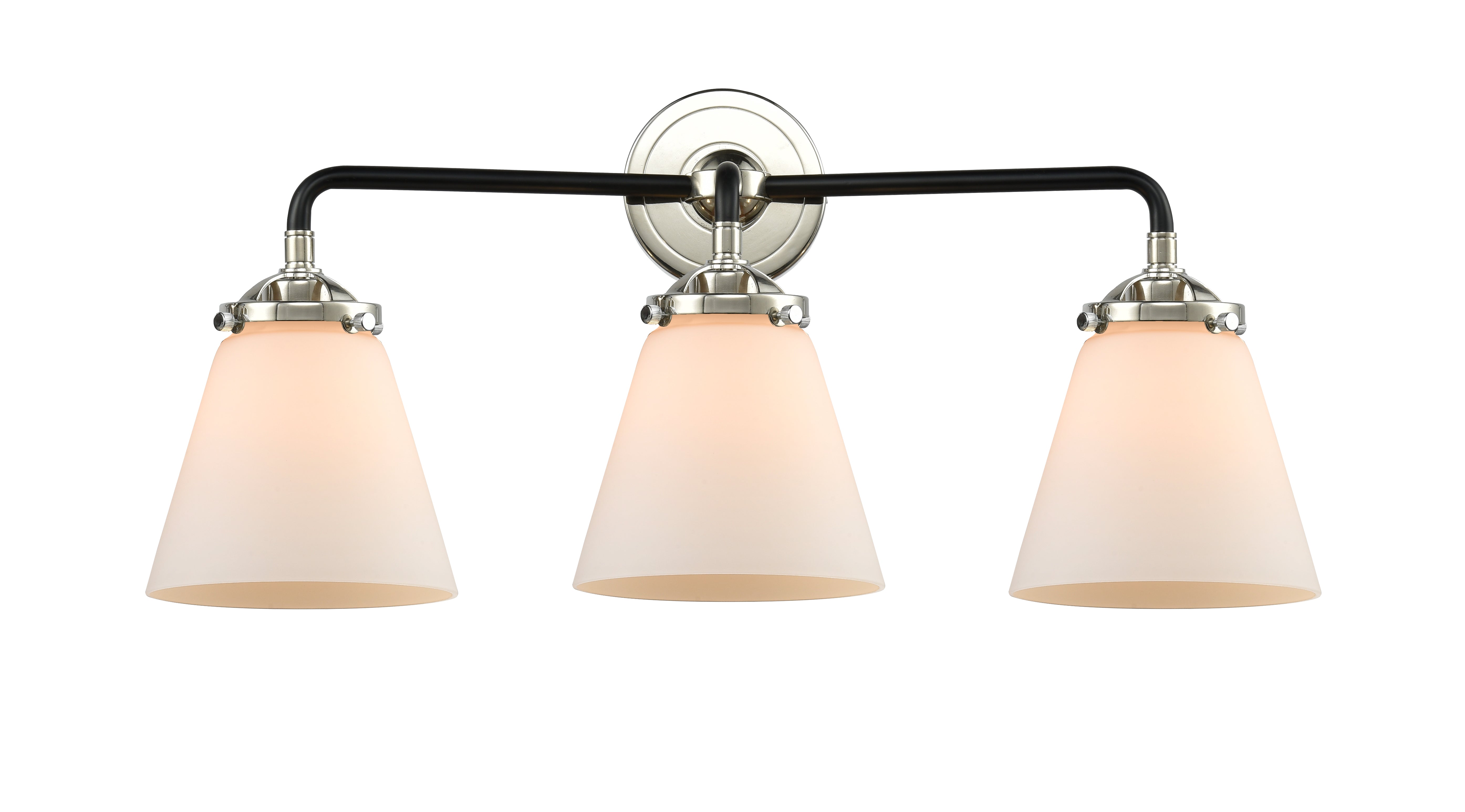 Nouveau Bath Vanity Light Cast Brass