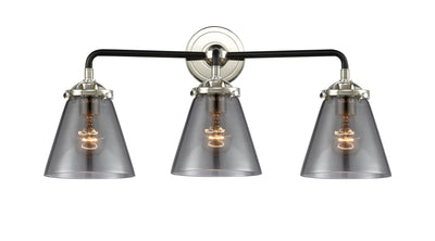 Nouveau Bath Vanity Light Cast Brass