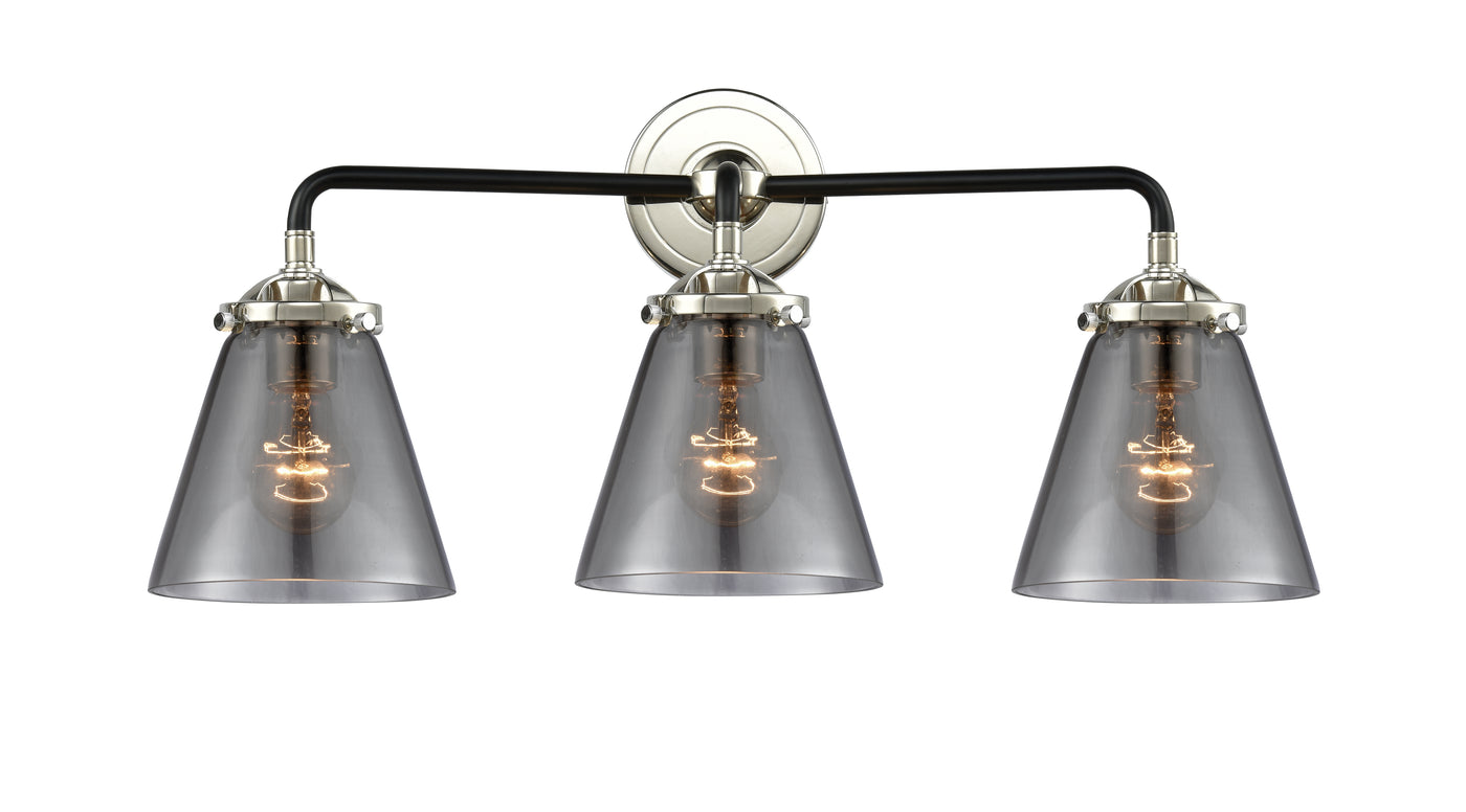 Nouveau Bath Vanity Light 9 Inch Cast Brass