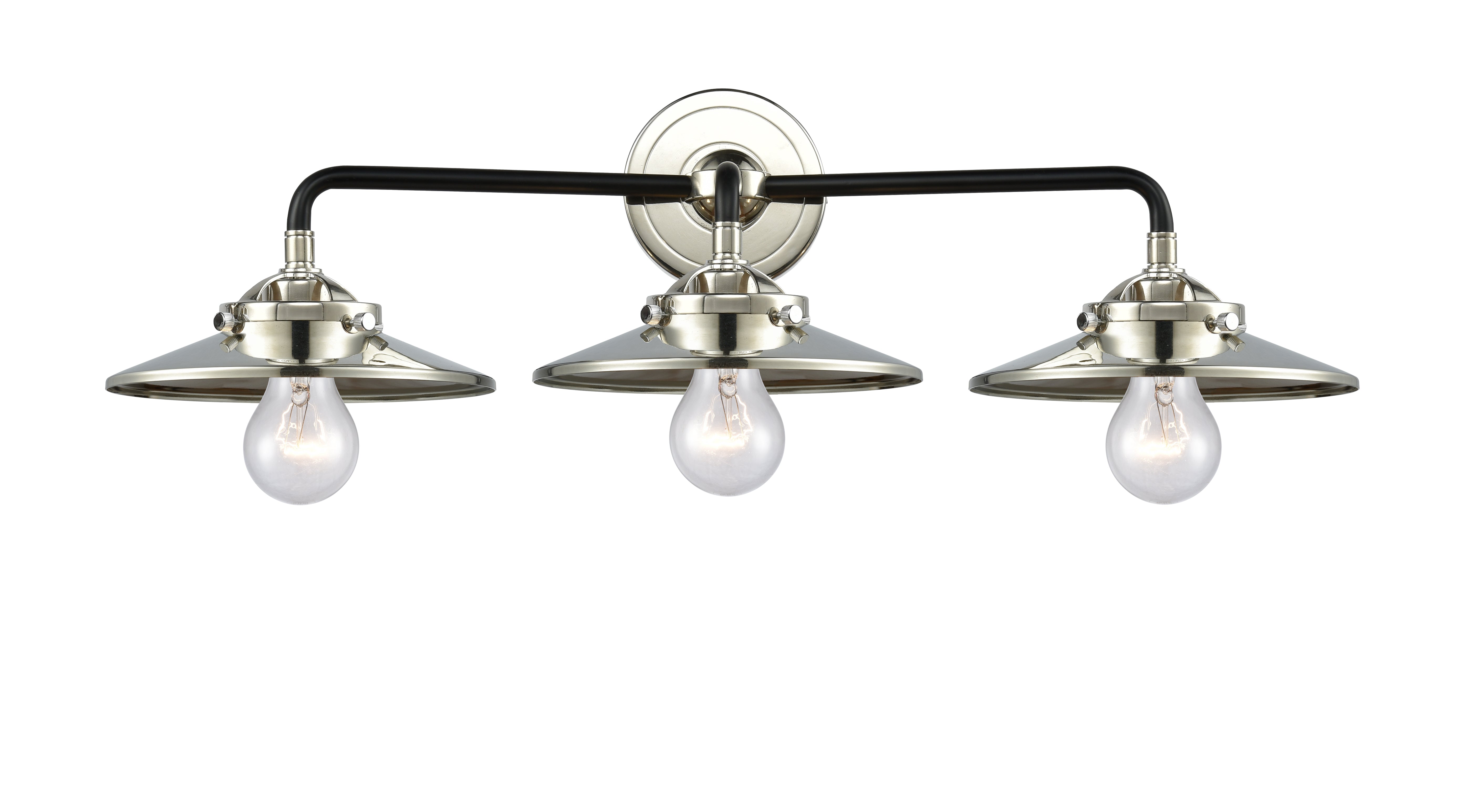 Nouveau Bath Vanity Light Cast Brass