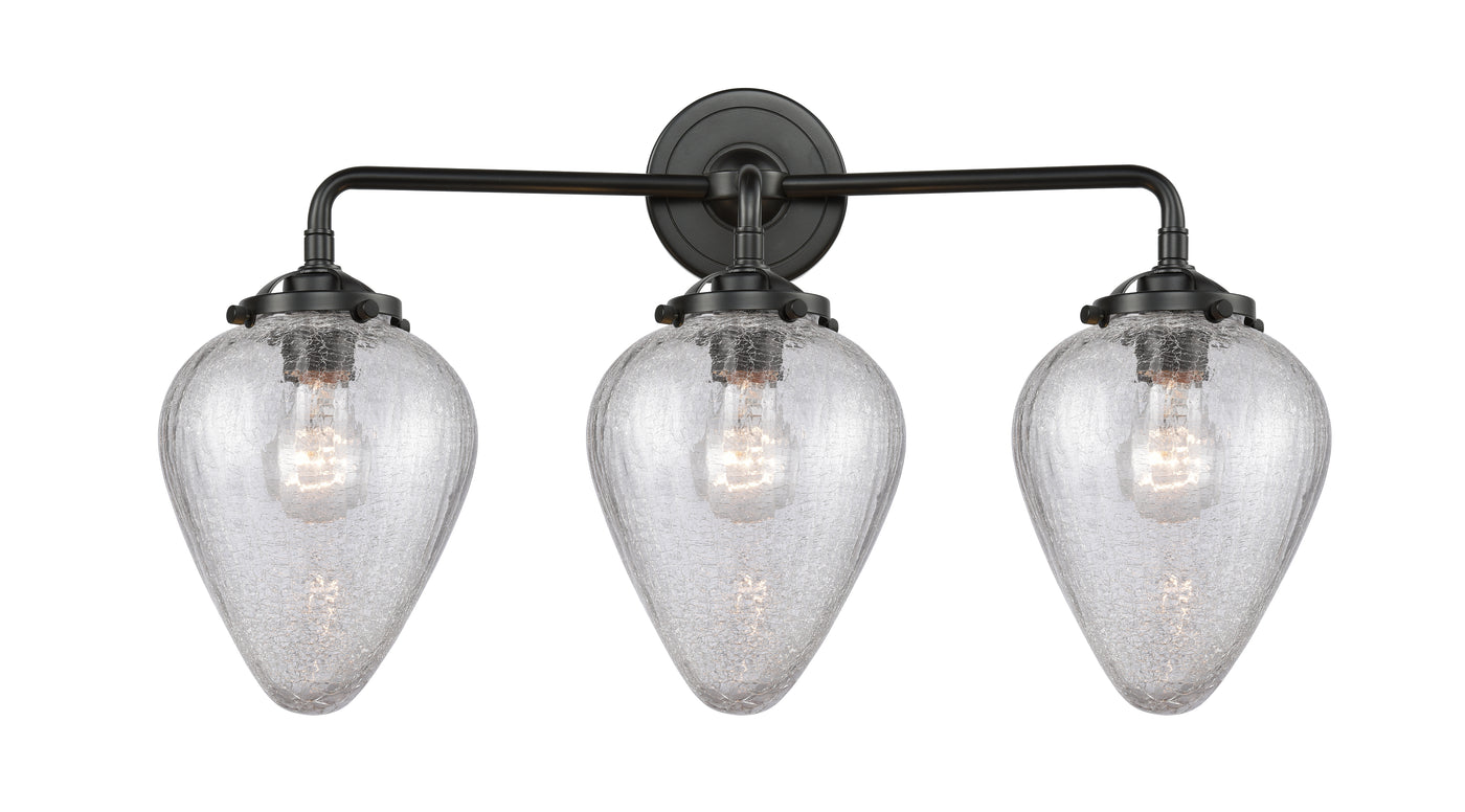 Nouveau Bath Vanity Light 24 Inch Brass