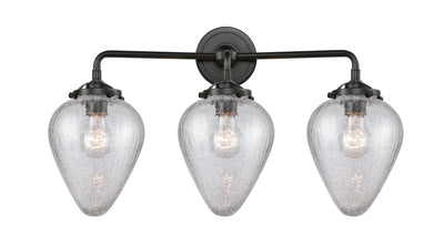 Nouveau Bath Vanity Light Cast Brass 12"