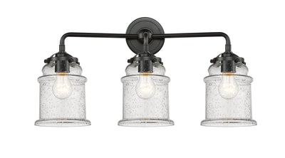 Nouveau Bath Vanity Light Cast Brass Glass