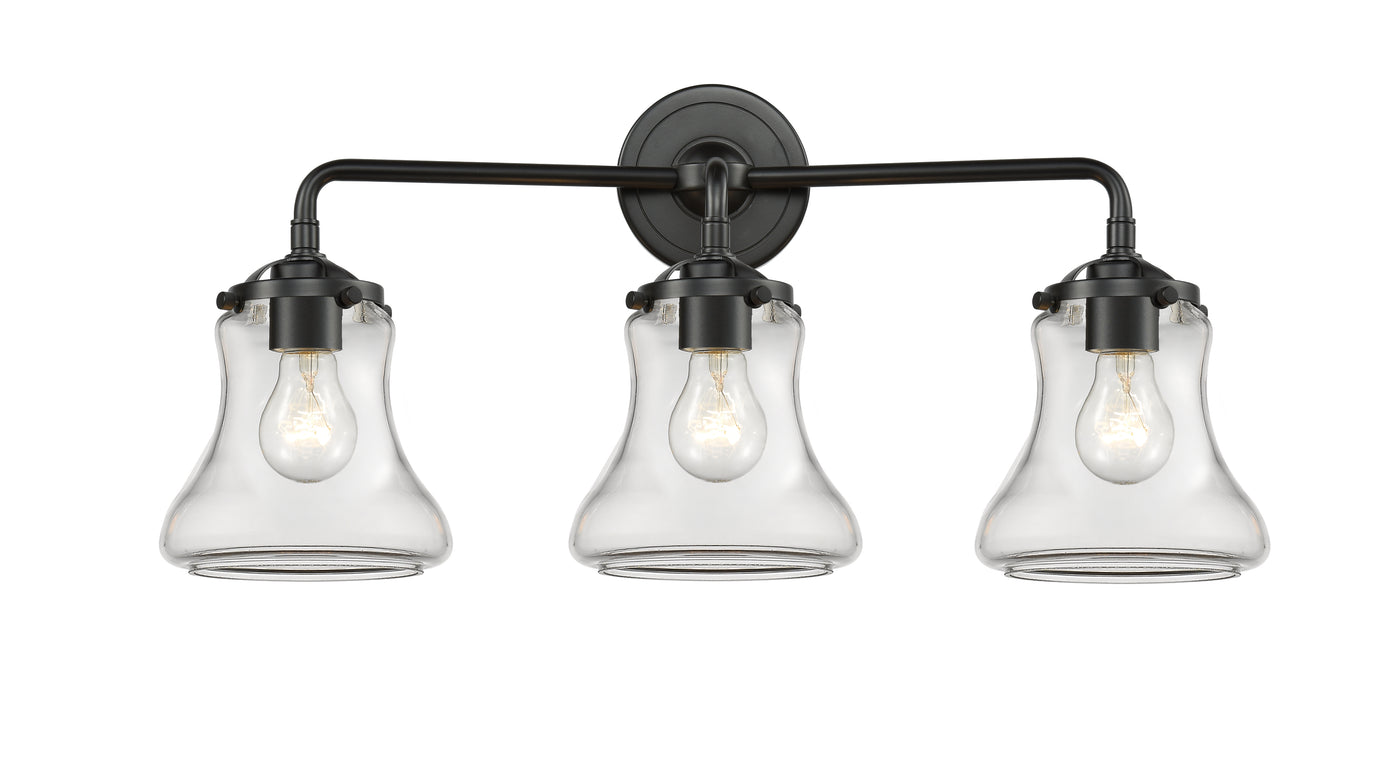 Nouveau Bath Vanity Light Cast Brass Finish