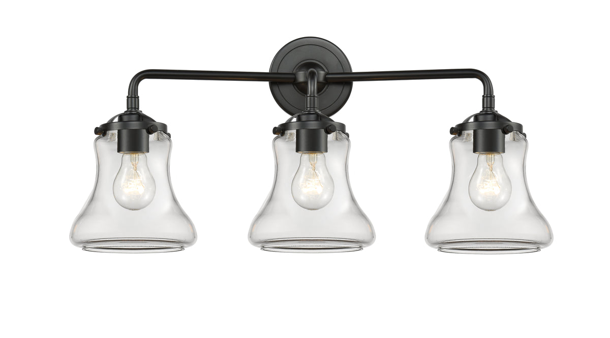 Bellmont 24-Inch 3-Light Bath Vanity Light with LED Bulbs 9.5-Inch High