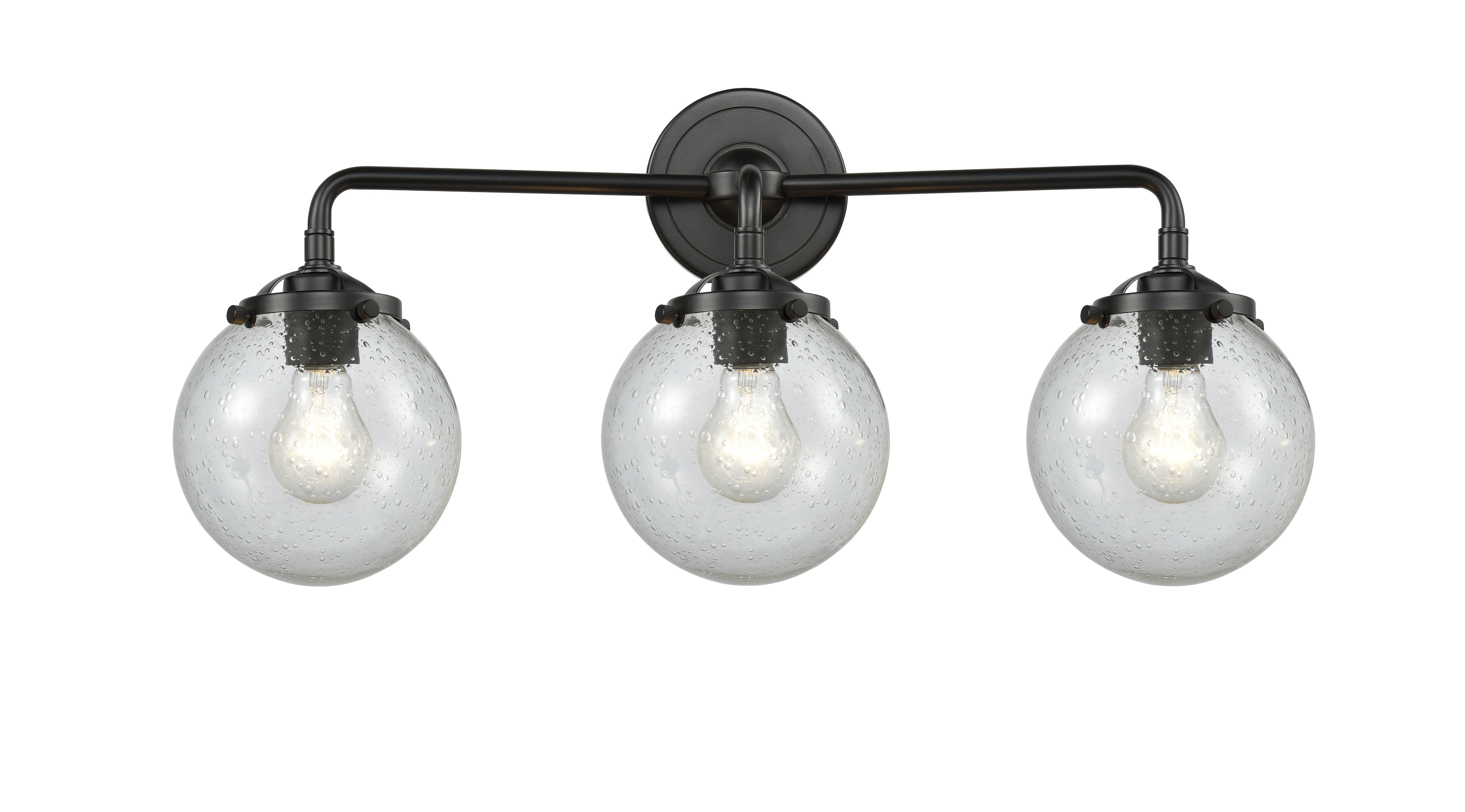 Nouveau Bath Vanity Light Cast Brass