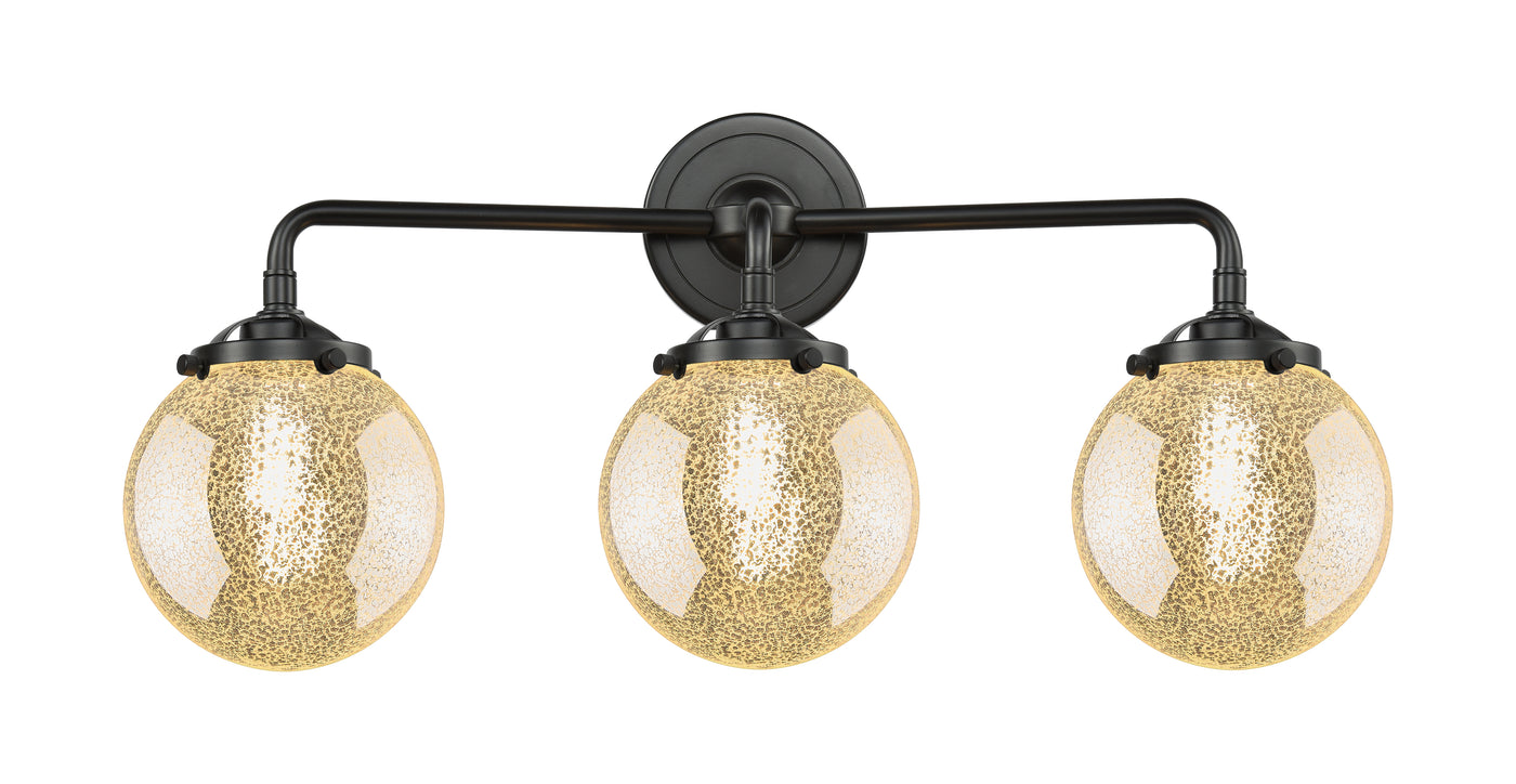 Nouveau Bath Vanity Light Cast Brass