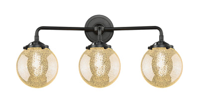 Nouveau Bath Vanity Light Cast Brass