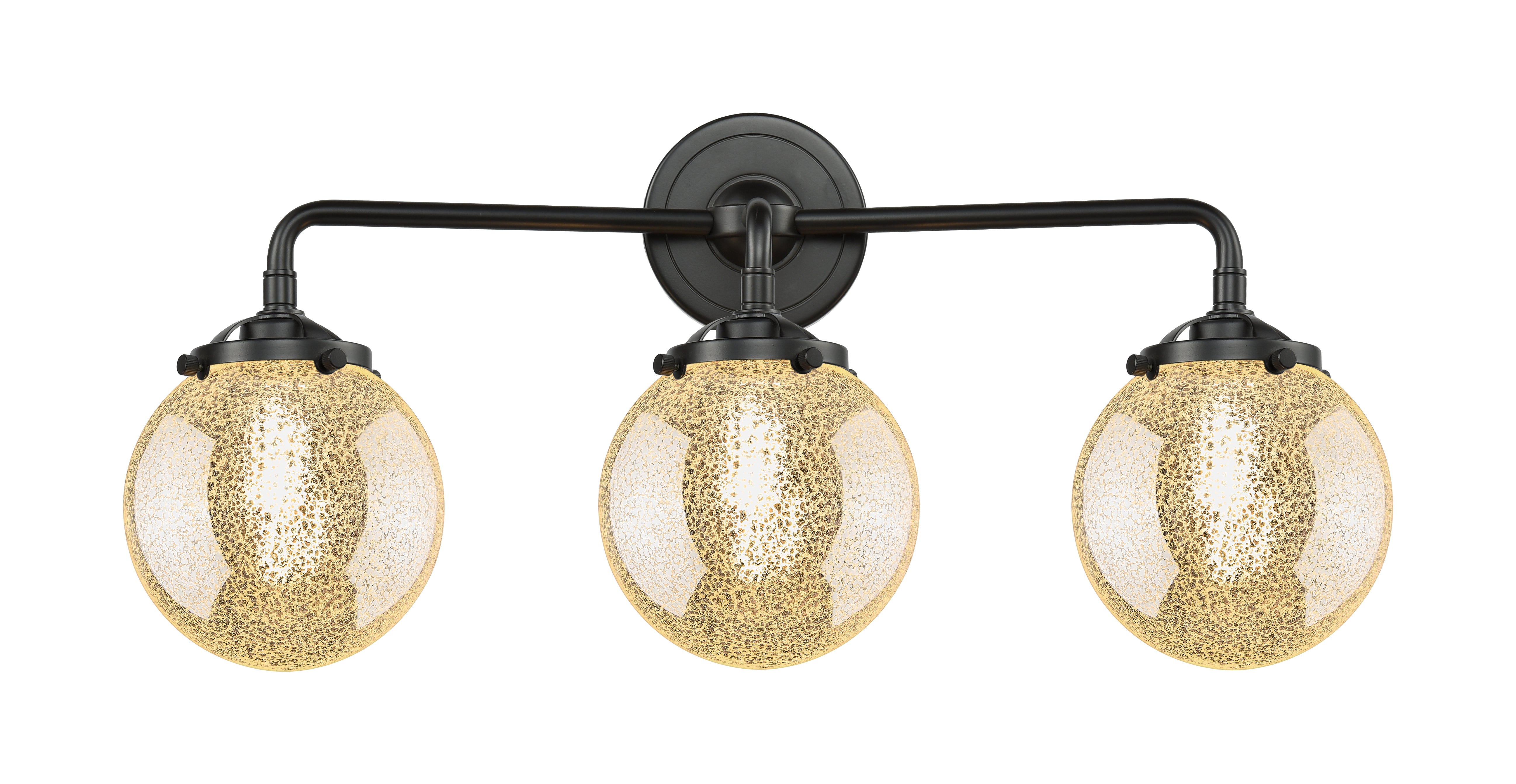 Nouveau Bath Vanity Light Cast Brass