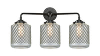 Nouveau Bath Vanity Light Cast Brass 24 Inch