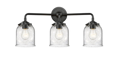 Nouveau Bath Vanity Light Cast Brass Steel