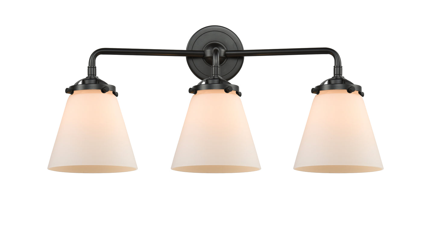 Nouveau Bath Vanity Light Cast Brass