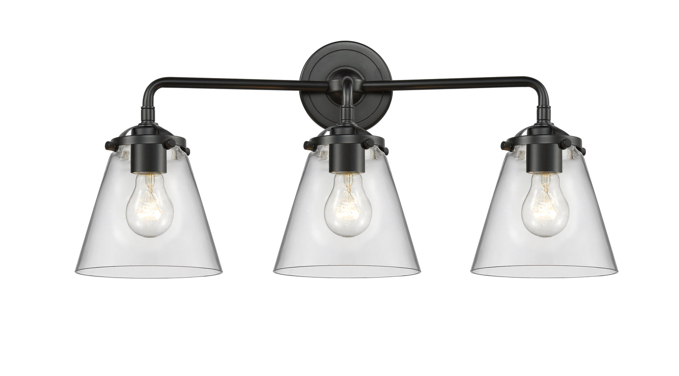 Nouveau Bath Vanity Light Cast Brass