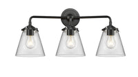 Nouveau Bath Vanity Light Cast Brass