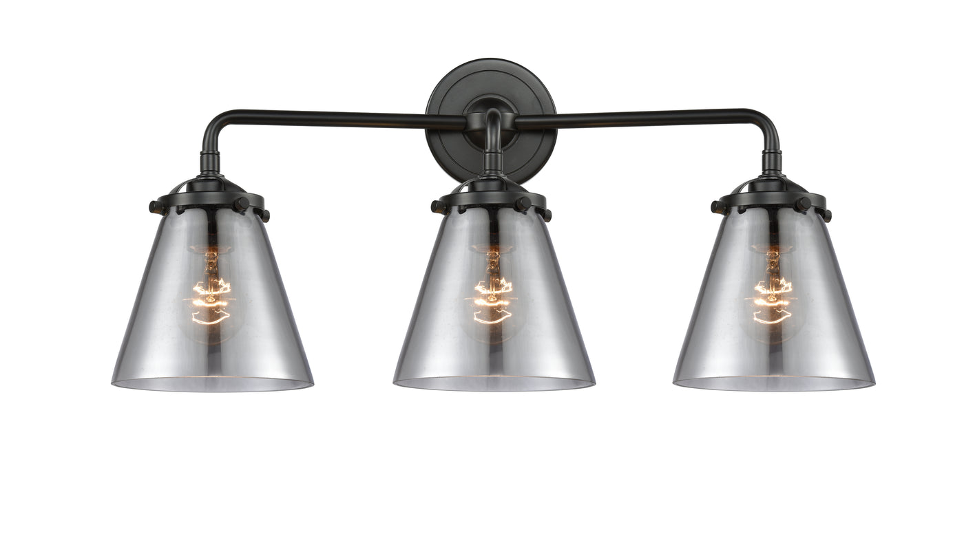Nouveau Bath Vanity Light Cast Brass