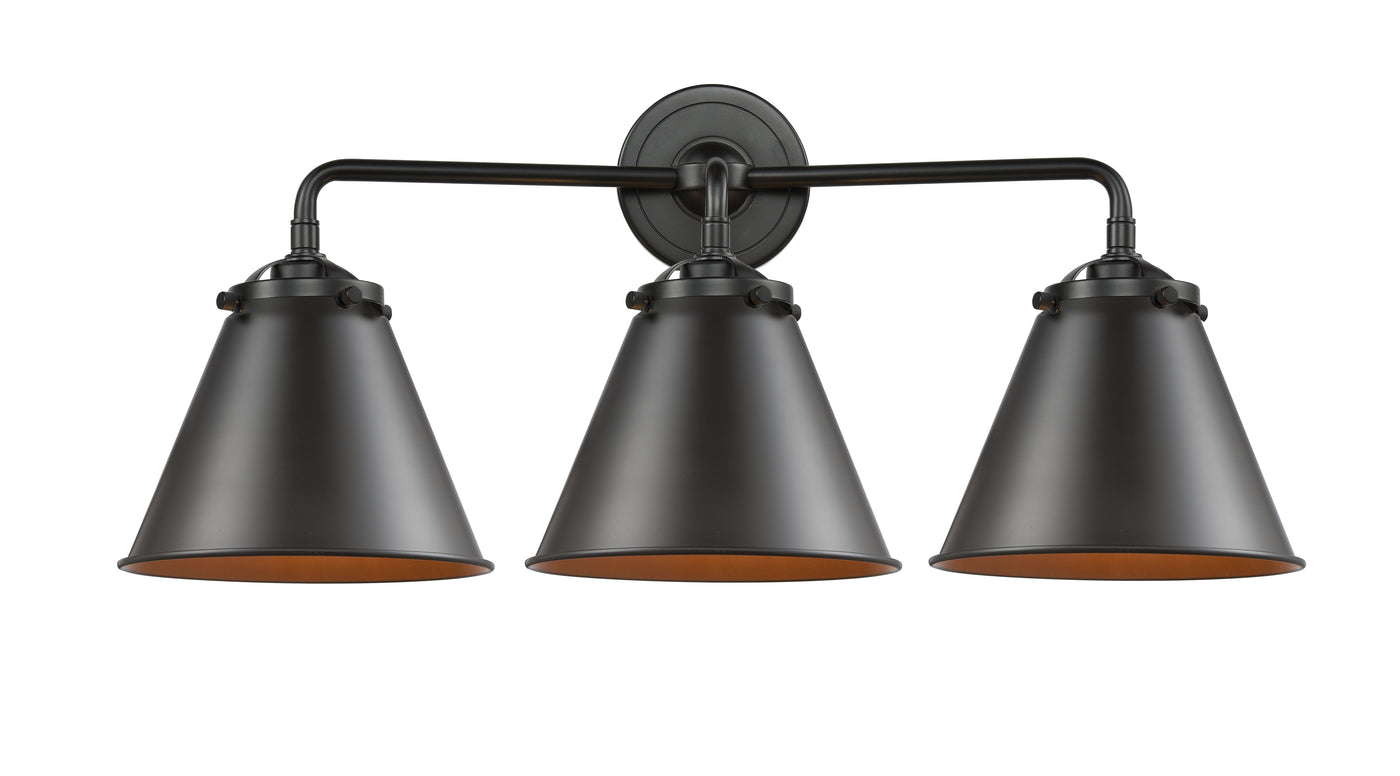 Nouveau Bath Vanity Light Cast Brass