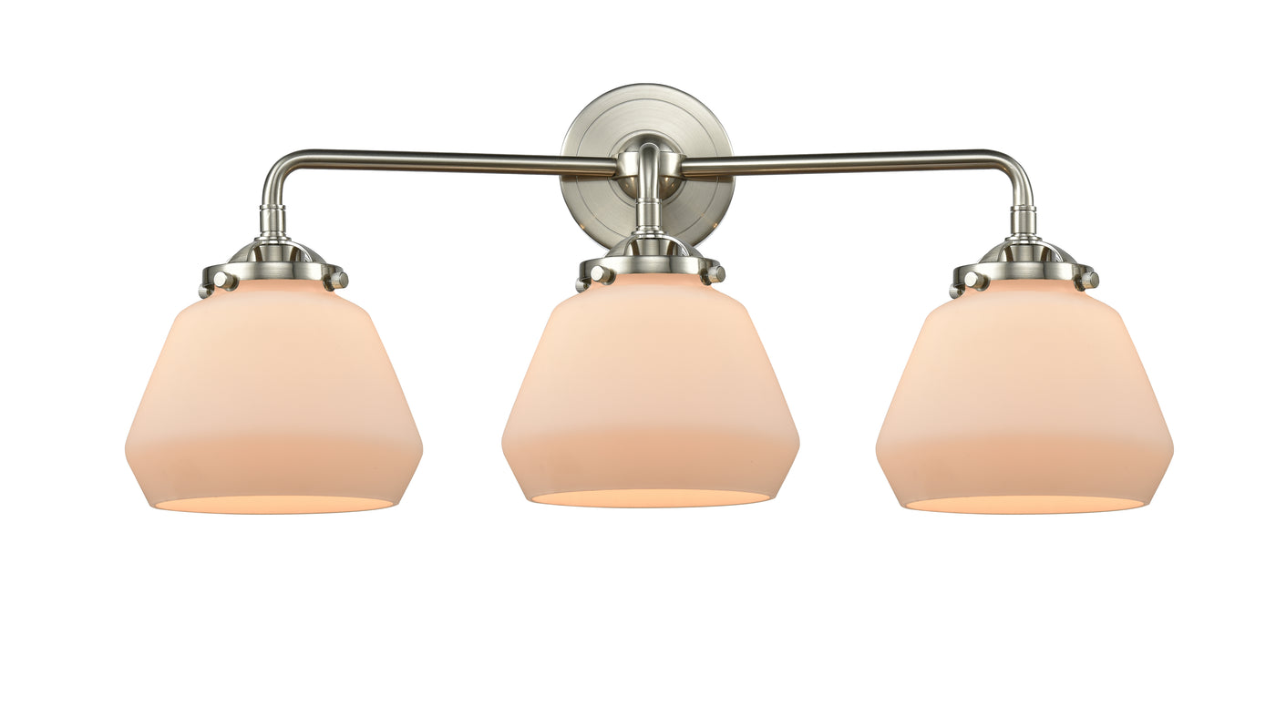 Nouveau Bath Vanity Light Cast Brass Steel
