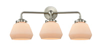Nouveau Bath Vanity Light Cast Brass Steel