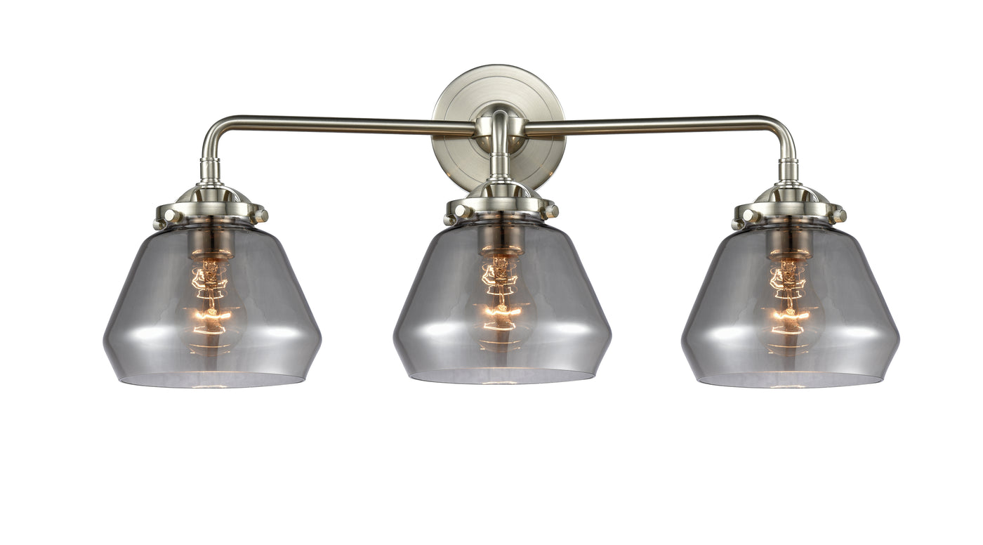 Nouveau Bath Vanity Light Cast Brass Steel